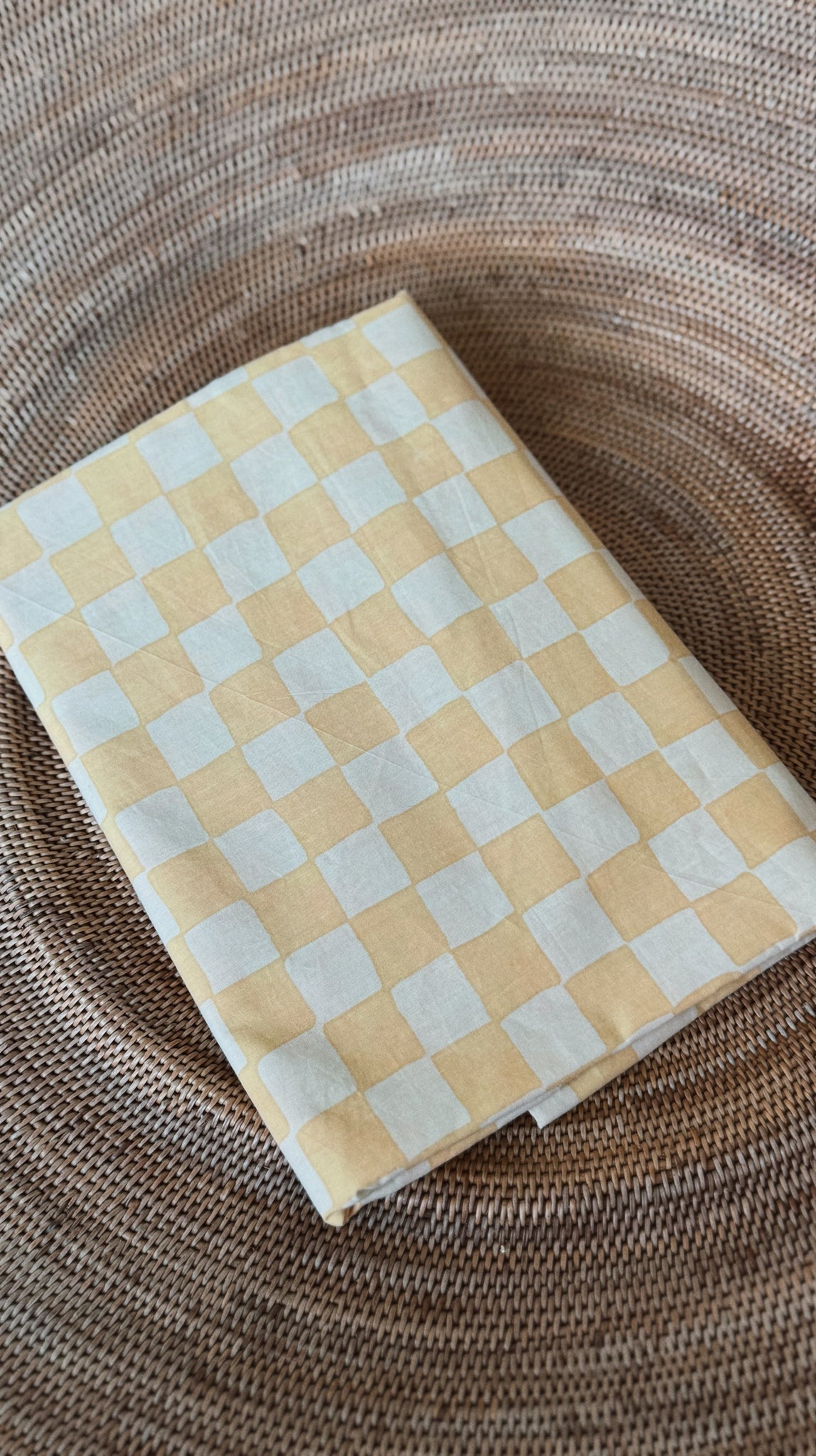 PREORDER Wyeth Sarong, <i>butter check</i>