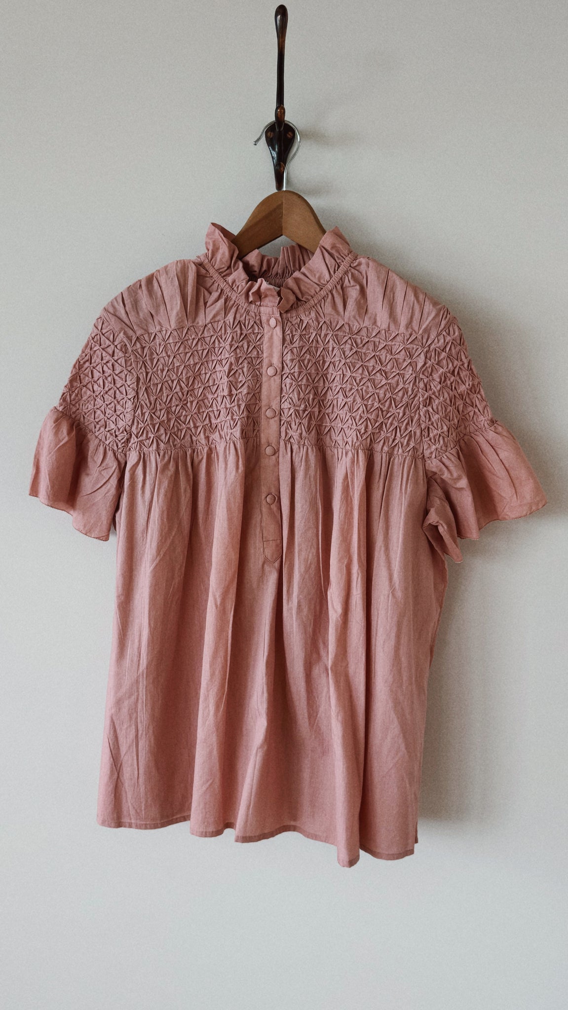 Nora top, <i>earth pink</i>